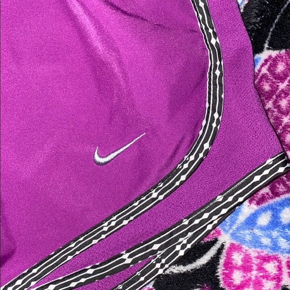 purple, white and black nike shorts - Picture 2 of 4